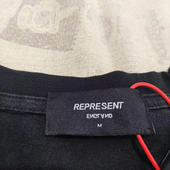 REPRESENT Skull Statue Double Graphic Short-Sleeve Tee - Picture 3 of 5